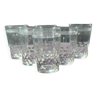 6 baccarat crystal goblet