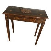 console marqueterie