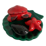 Crab Barbotine Condiment Set