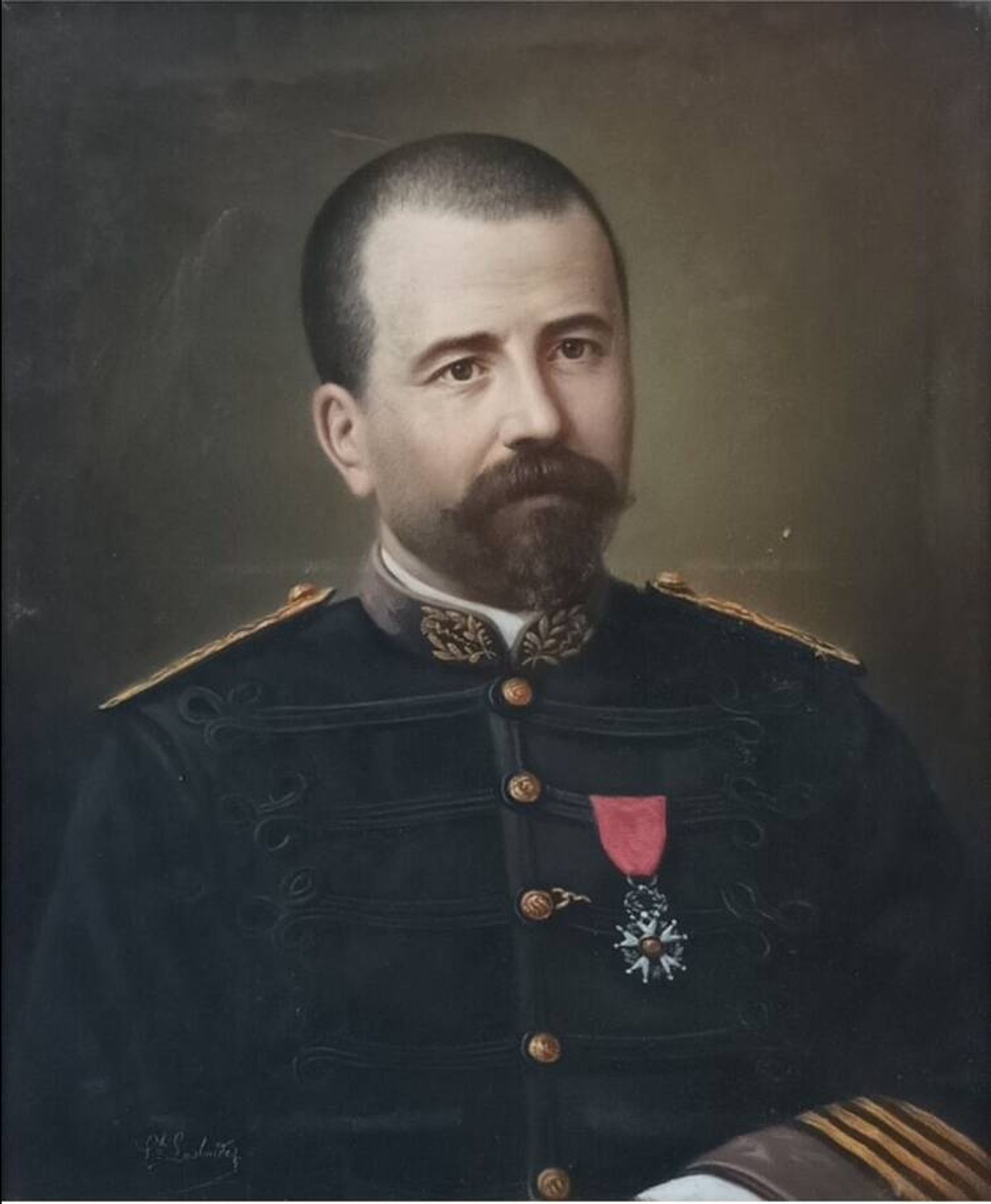 Portrait of a Commander of the Legion of Honour. Third Republic.