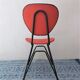 Chaise pieds eiffel vintage années 50