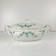 Vegetable dish Villeroy & Boch model "Clover - Klee", blue, 1890-1900