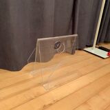 Lucite newspaper magazine, 1970s