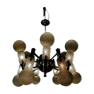 Lustre en verre spoutnik