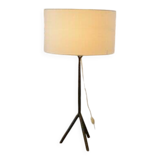 Large wrought iron lamp