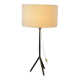 Large wrought iron lamp