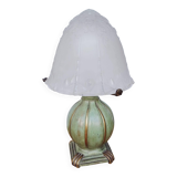 Art nouveau bronze lamp signed Albert Marionnet (1852-1910)
