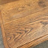 Desk with 1 drawer, oak top, 105x56cm