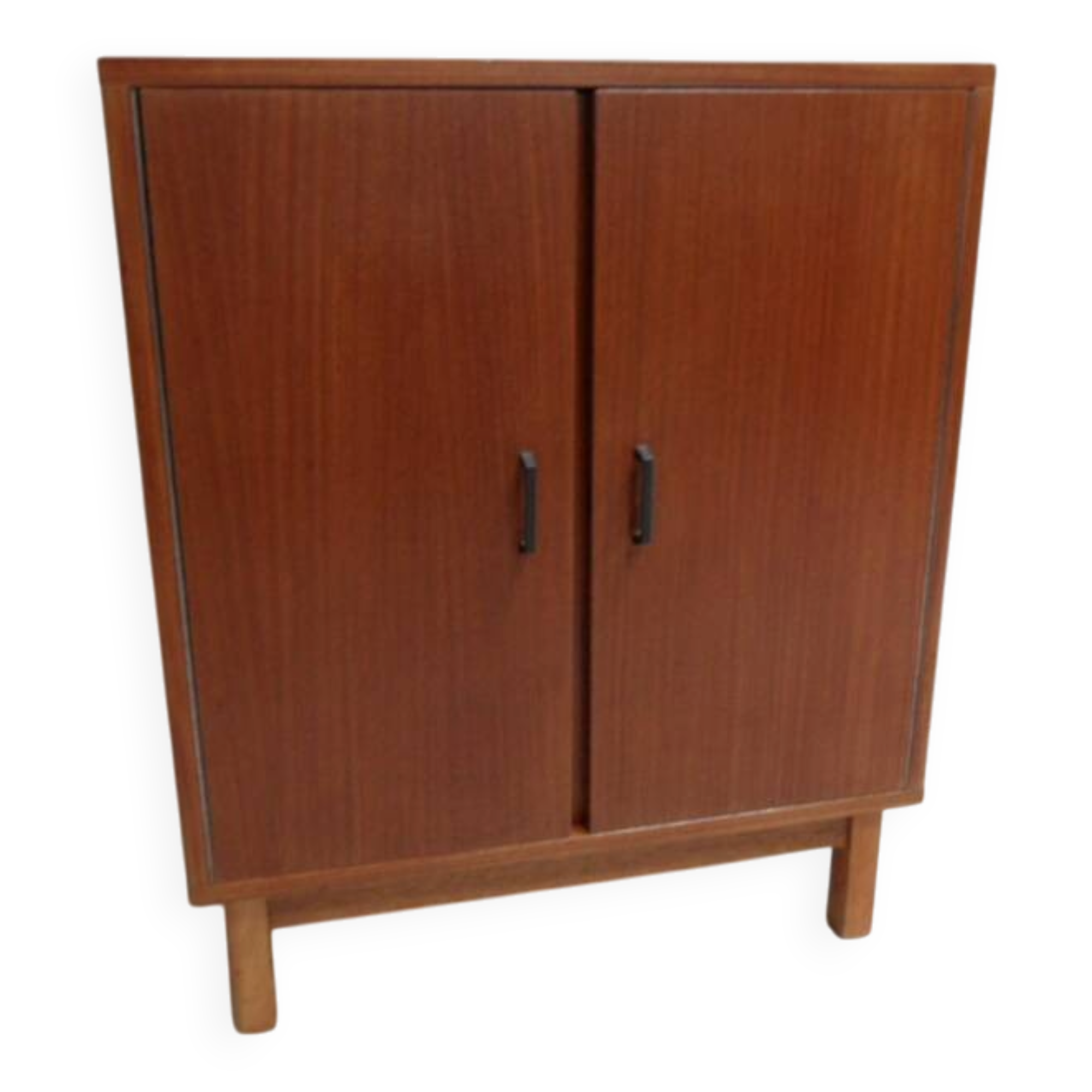 Mid century 2 door cabinet  sideboard