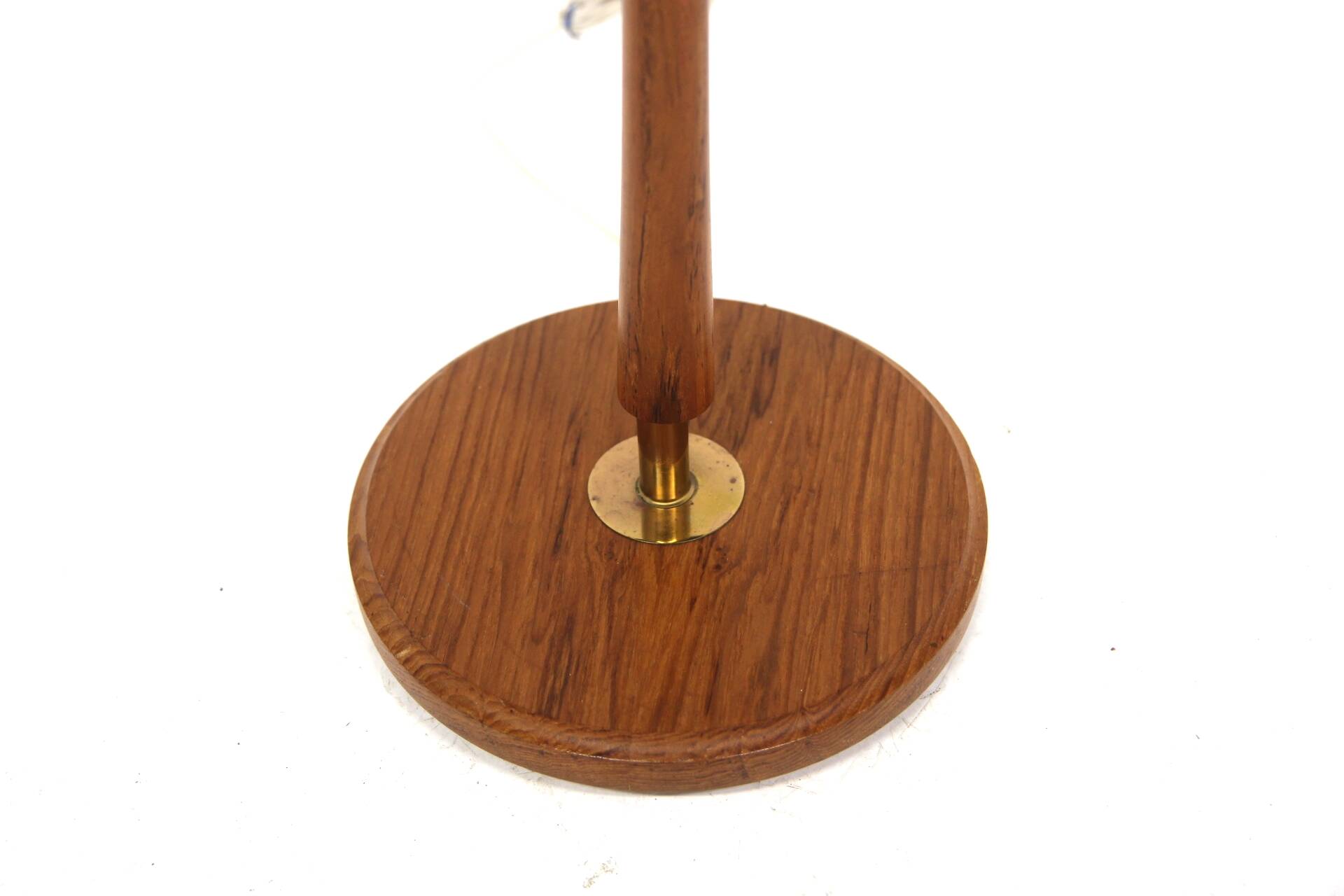 Scandinavian teak and metal floor lamp, Sweden, 1960