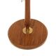 Scandinavian teak and metal floor lamp, Sweden, 1960
