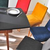 1970s Upholstered chair type 200-244, Słupskie Fabryki Mebli, Poland