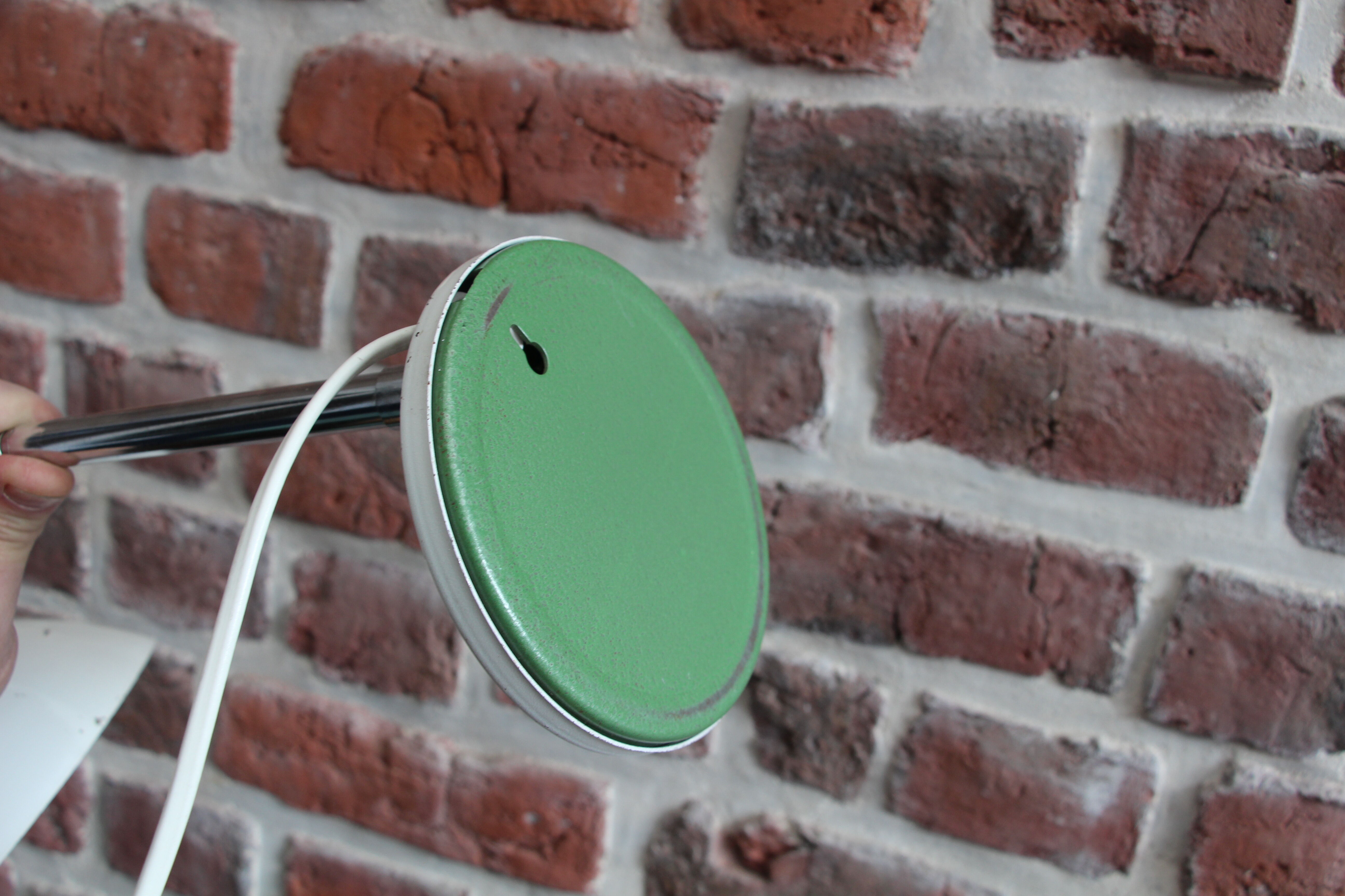 Desk lamp ALUMINOR white 70's