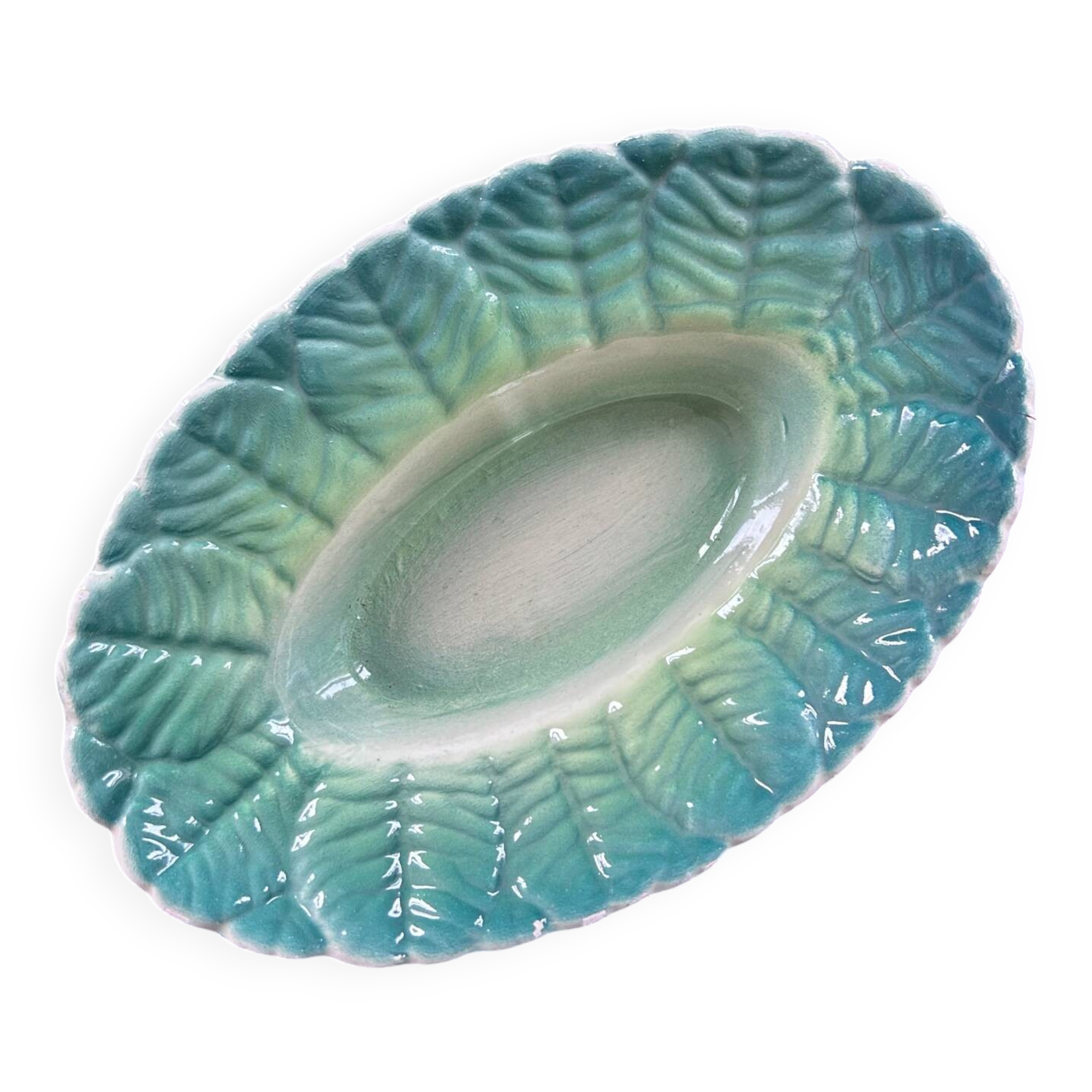 Oval slip dish