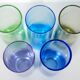 Set of 5 glasses to shoot