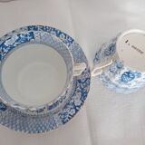Two Mikado teacups and saucer