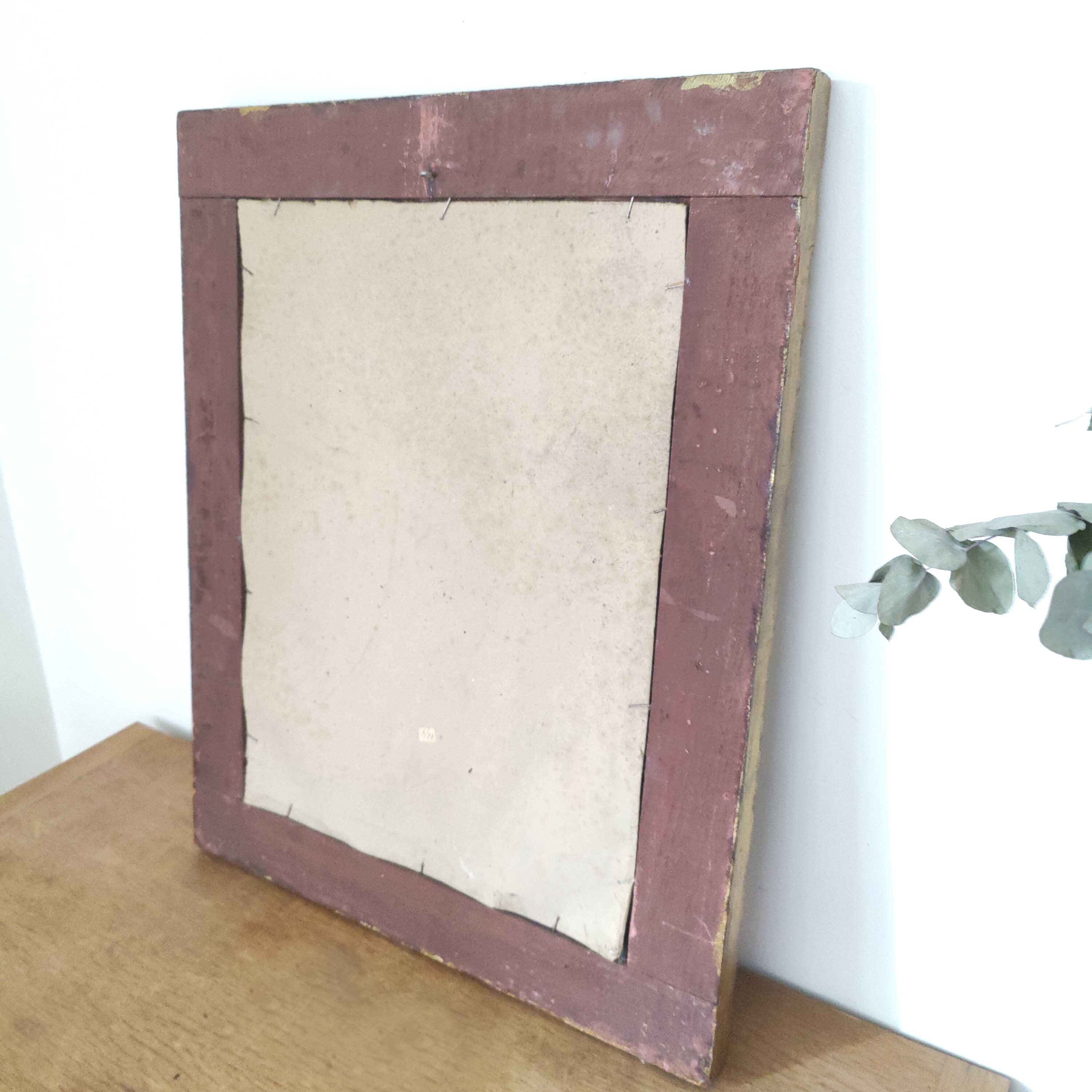 Golden mirror 61x76cm