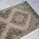 Vintage Turkish hallway rug 106x379 cm