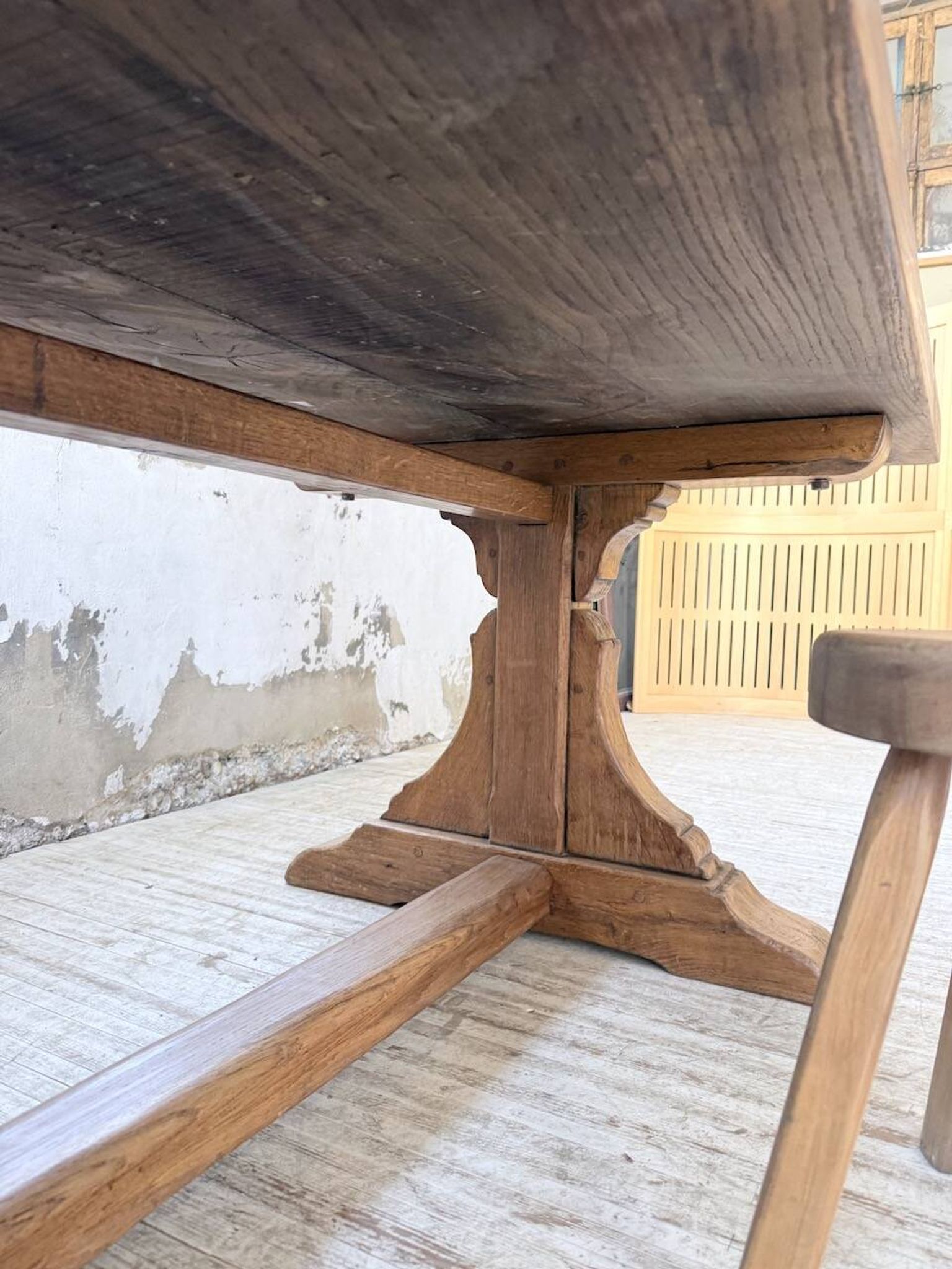 Table monastère chêne 1950 XXL