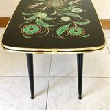 Stylized deco vintage coffee table