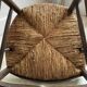 Fauteuil campagne paillé XIXème