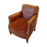 Wheelchair club art deco leather