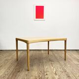 Mid-Century Modern Extendable Dining Table in Oak Wood by H.W. Klein for Bramin, 1960
