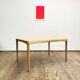 Mid-Century Modern Extendable Dining Table in Oak Wood by H.W. Klein for Bramin, 1960