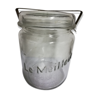 "Le Meilleur" old jar