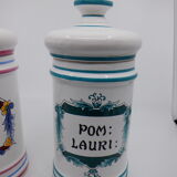 2 Cotoflex Pharmacy Jars