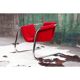 Fauteuil Vecta Zermatt en velours rouge, 1970s