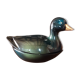 Boîte canard faïence Michel Caugant