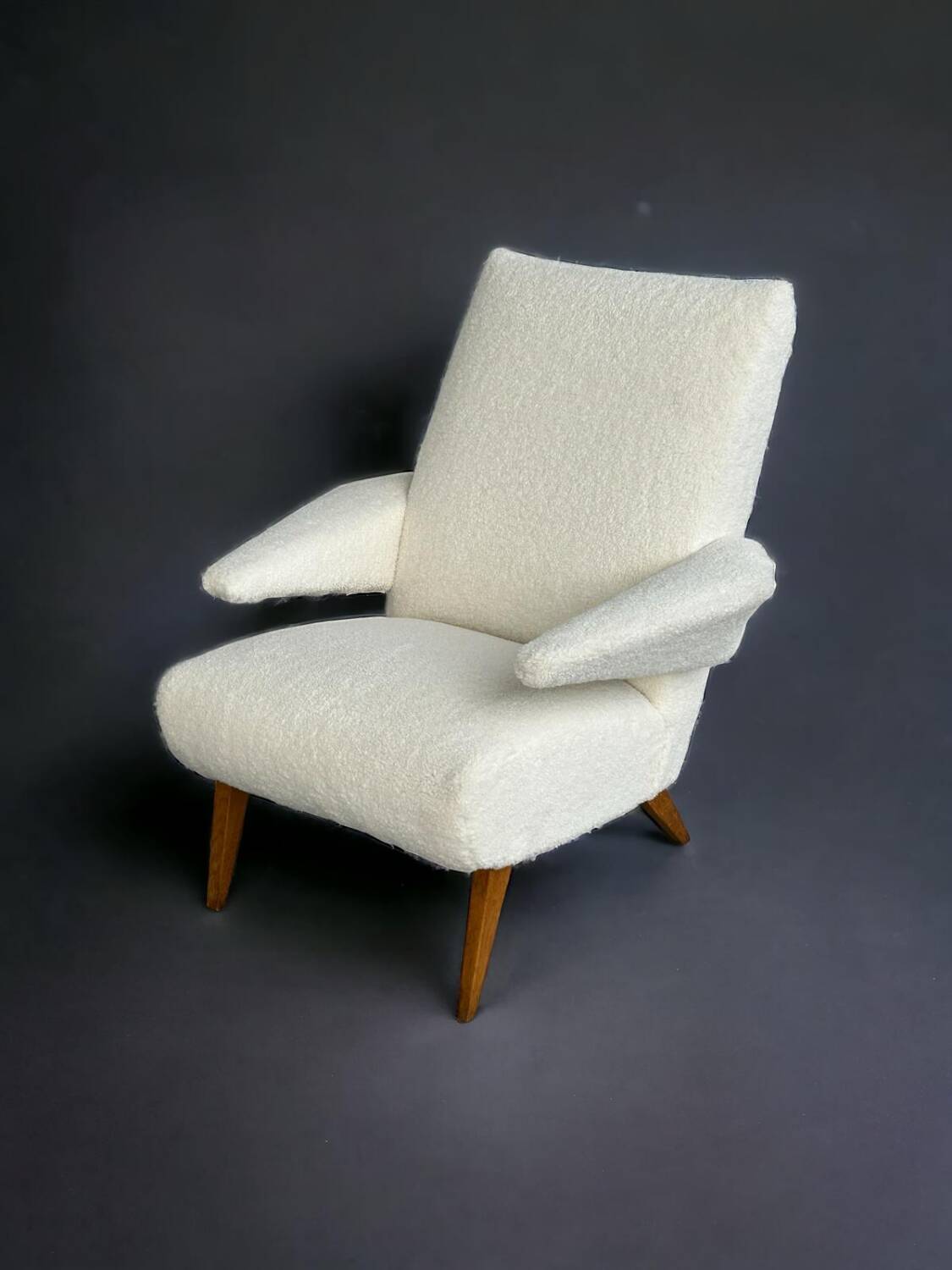 Pair of vintage armchairs from the 1950s-60s refurbished