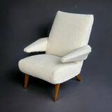 Pair of vintage armchairs from the 1950s-60s refurbished