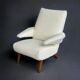 Pair of vintage armchairs from the 1950s-60s refurbished
