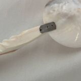 1920 French Antique Mother of Pearl and Shell Large Spoon