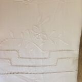 Old cotton embroidered sheet