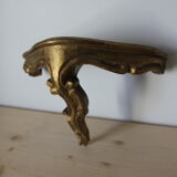 Gilded wooden console