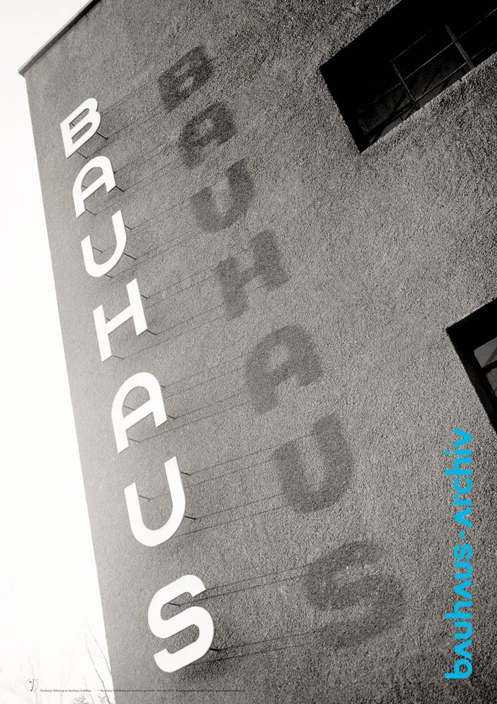 Lot 2 affiches du Bauhaus 84cm x 60 cm