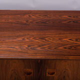 Small Danish rosewood sideboard by E. Brouer for Brouer Møbelfabrik, 1960s