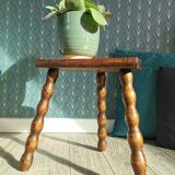 Vintage tripod stool
