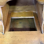 Louis XV slant-top desk in 18th-century marquetry.