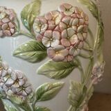 Chaumette Model Hortensias Lamp Base - Barbotine H 40 cm