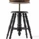 Tabouret de piano ajustable antique néerlandais