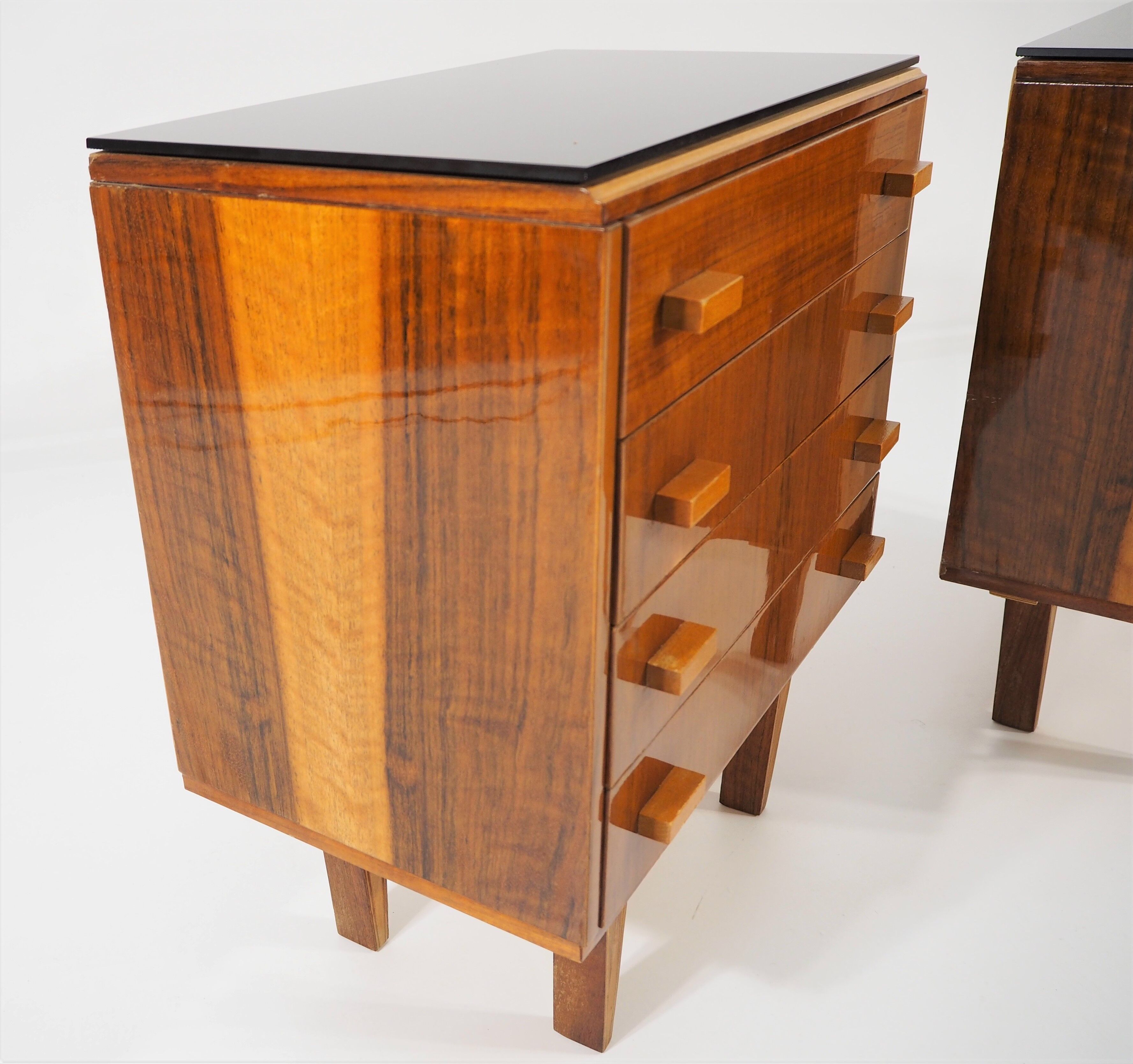 Vintage nightstands 1970s, set of 2