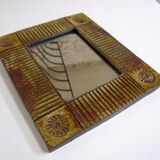 Robert Chiazzo ceramic mirror 28x24cm