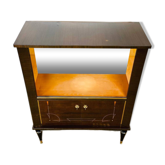 Art Deco mahogany display cabinet 1940