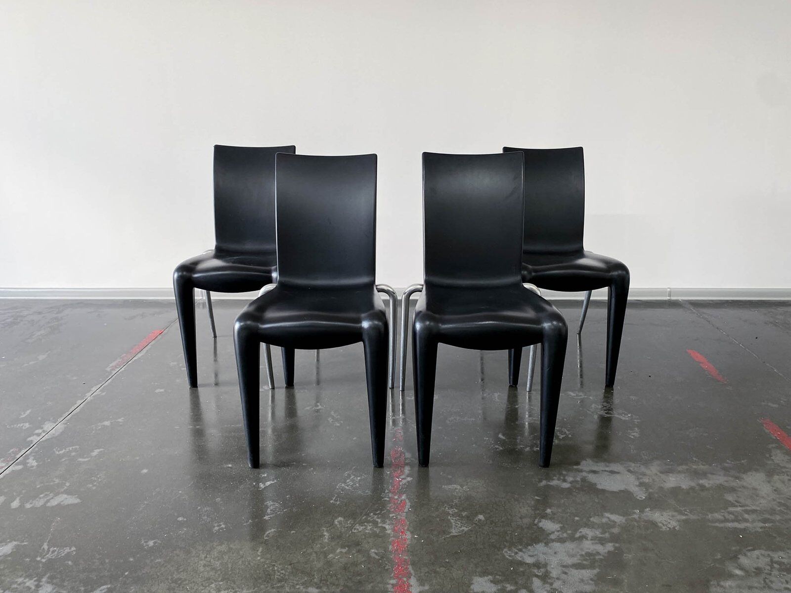 Vintage Chair Louis 20 by Philippe Starck for Vitra, 1990s, Set of 4