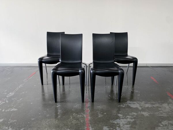 Chaise vintage Louis 20 par Philippe Starck pour Vitra, années 1990, ensemble de 4