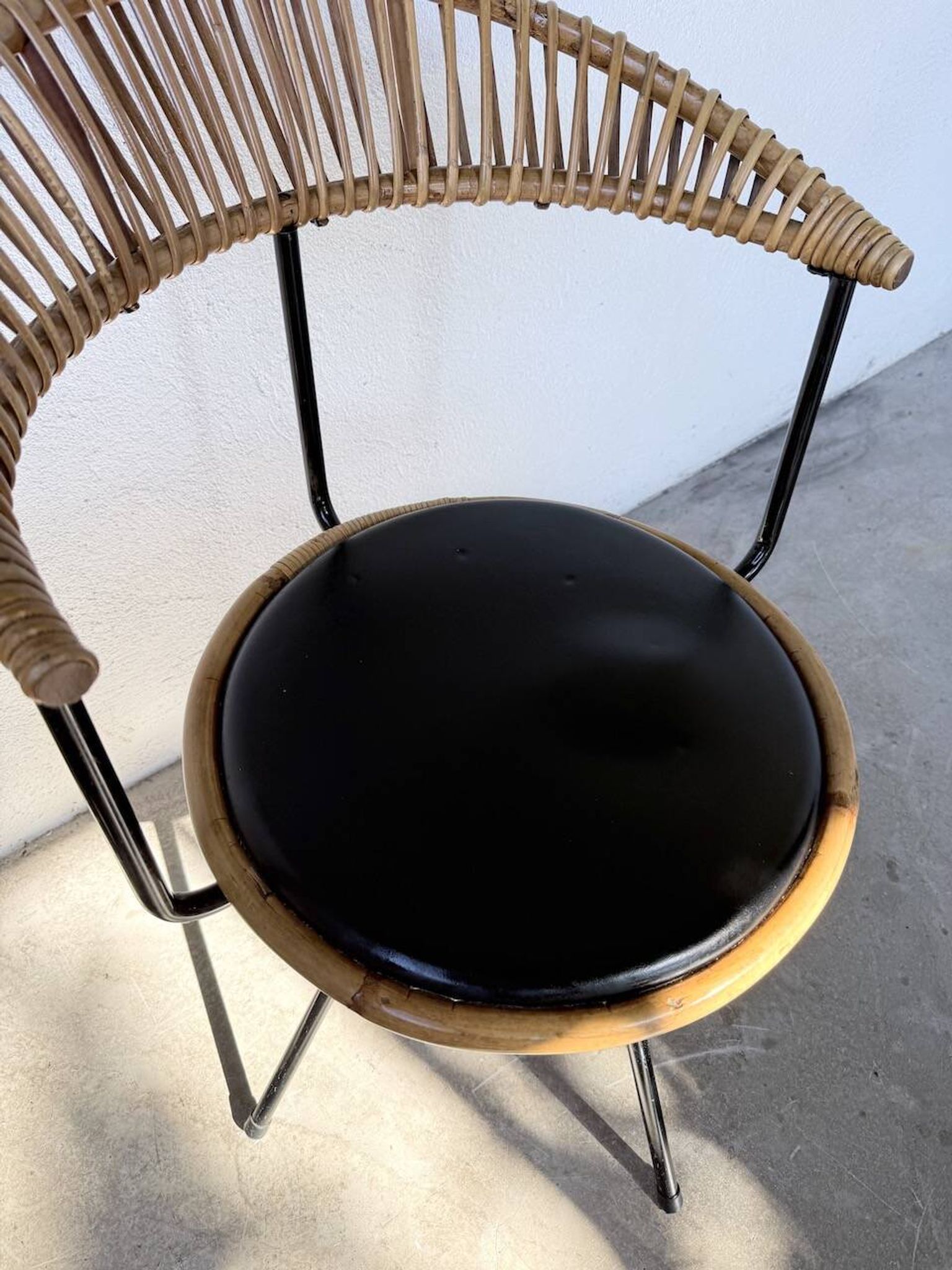 Rattan chair Dirk Van Sliedregt